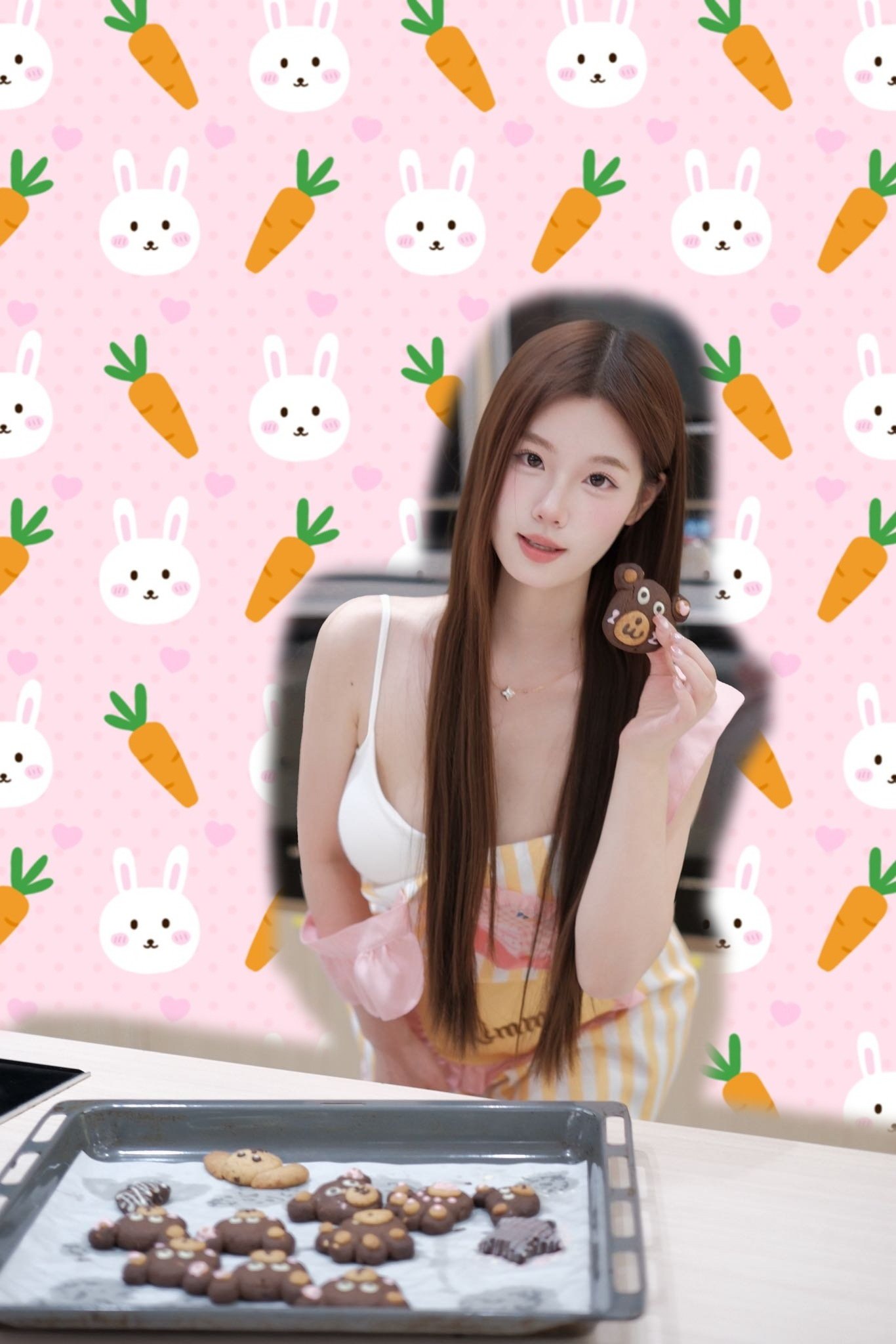 💗甜美可爱性格好 五官0整 纯天然 无纹身